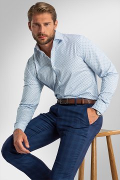 Pánská košile BANDI, model SLIM MARSELO Bianco