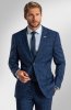 Pánský oblek BANDI RAMONE Indaco, střih SLIM FIT