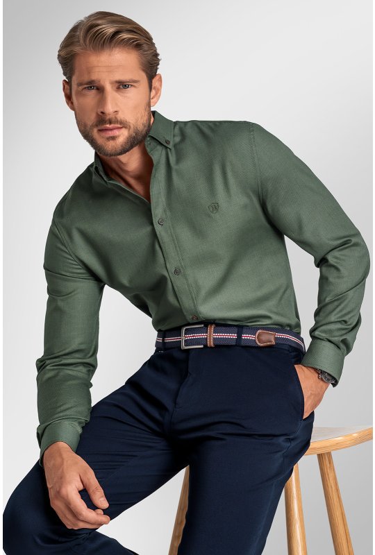Pánská košile BANDI, model SLIM FERGIO Verda