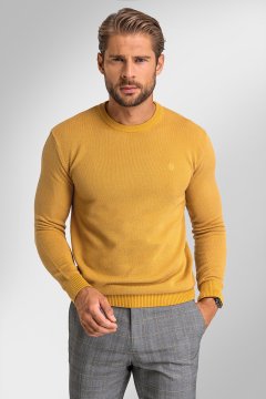 Pánský svetr BANDI, model EDGARO Ochre