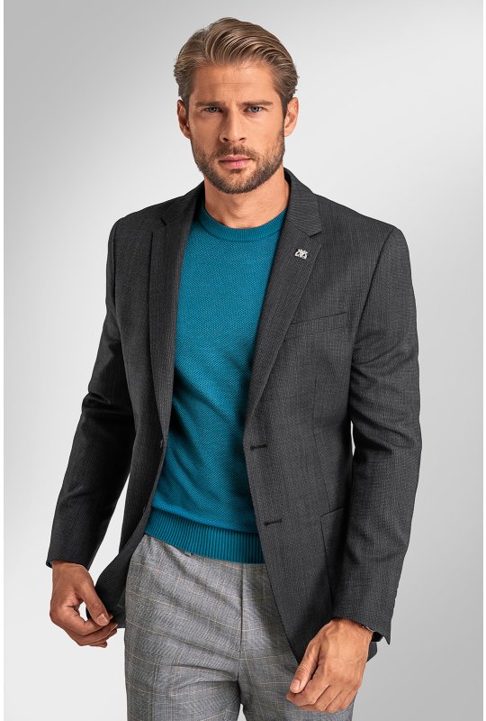 Pánské sako BANDI, model SLIM VALTERINO Grafit