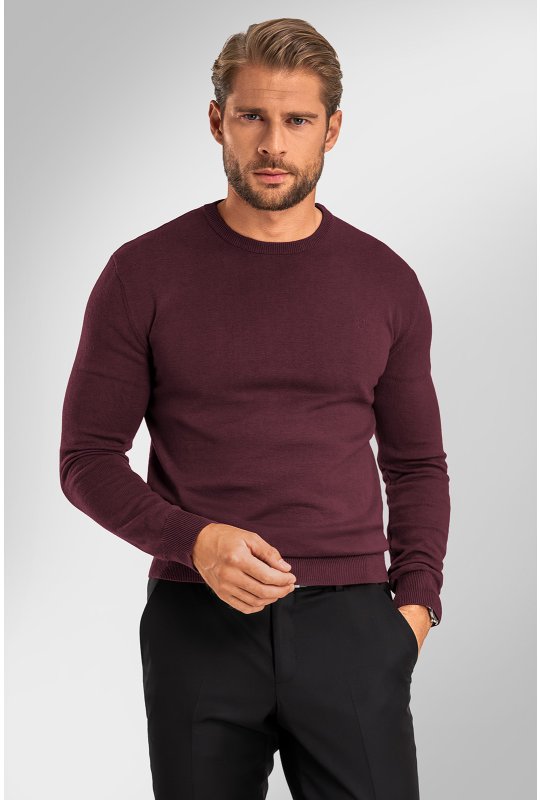 Pánský svetr BANDI, model AUGUSTIO Marsala