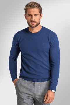 Pánský svetr BANDI, model EDGARO Indaco