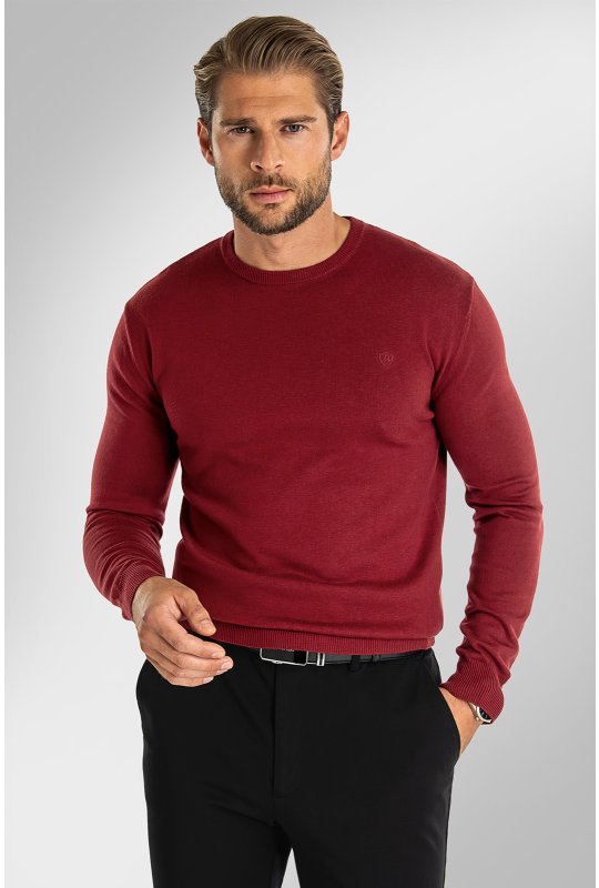 Pánský svetr BANDI, model AUGUSTIO Wine