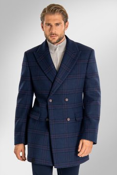 Pánský kabát BANDI, model SLIM POMERIO Marin