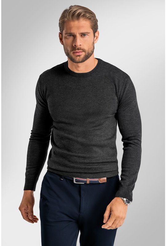 Pánský svetr BANDI, model AUGUSTIO Antracit