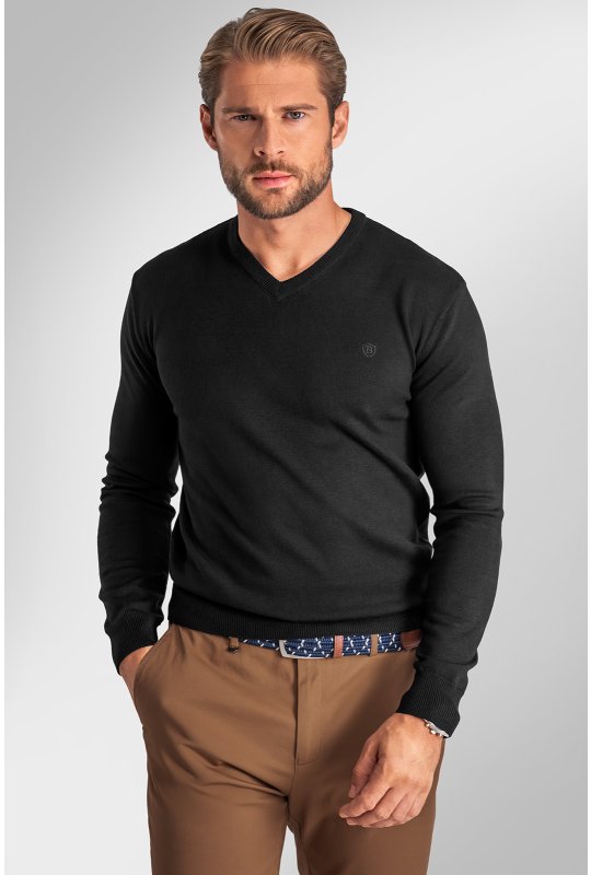 Pánský svetr BANDI, model MARCELIO Nero