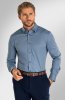 Pánská košile BANDI, model SLIM DIMETRO Indaco
