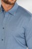 Pánská košile BANDI, model REGULAR DIMETRO Indaco