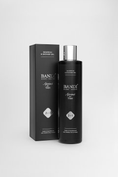 Sprchový gel a šampón BANDI Aprimé for Men 2v1, 300 ml