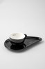 Porcelánový šálek na kávu BANDI Nero, 80 ml, v dárkovém boxu