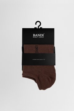 Pánské kotníkové ponožky BANDI, model CAVILIO Maron