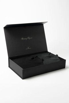 Set pánských roláků SERAFIO Nero a Emerald, 2 ks v dárkovém boxu