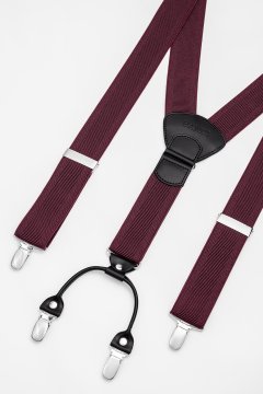 Pánské šle BANDI, model PASIATO Sangre