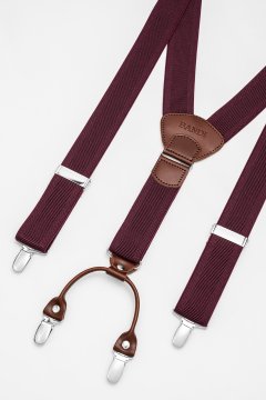 Pánské šle BANDI, model RESIANO Sangre