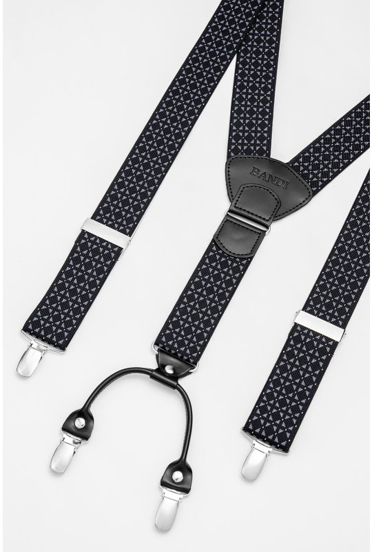 Pánské šle BANDI, model SPANERO Antracit