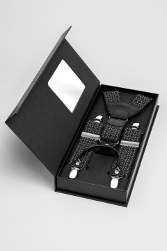 Pánské šle BANDI, model SPANERO Antracit