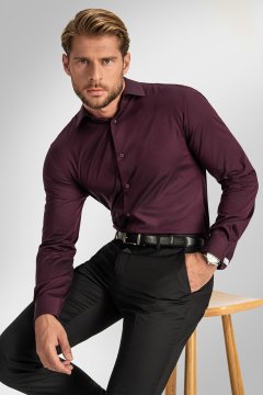 Pánská košile BANDI, model SLIM PATRONI Sangre