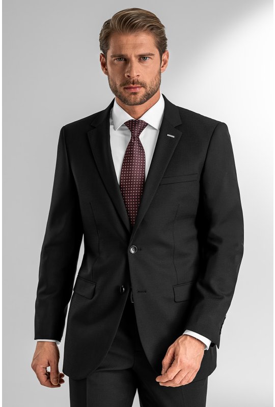 Pánský oblek BANDI GERZONI Nero, střih TAILORED FIT