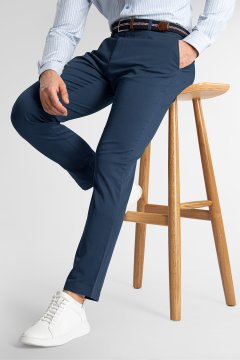Pánské kalhoty BANDI, model STRAIGHT SALGADO Indaco