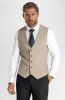 Pánská vesta BANDI, model TAILORED FIORENTO Sabbia