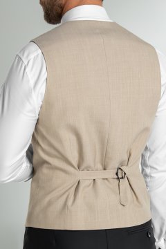 Pánská vesta BANDI, model TAILORED FIORENTO Sabbia