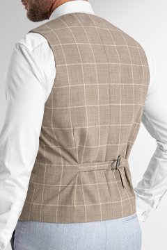 Pánská vesta BANDI, model TAILORED GASPERI Sabbia